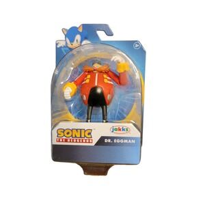 Jakks Sonic The Hedgehog Dr Eggman Action Figure Collectible Toy New